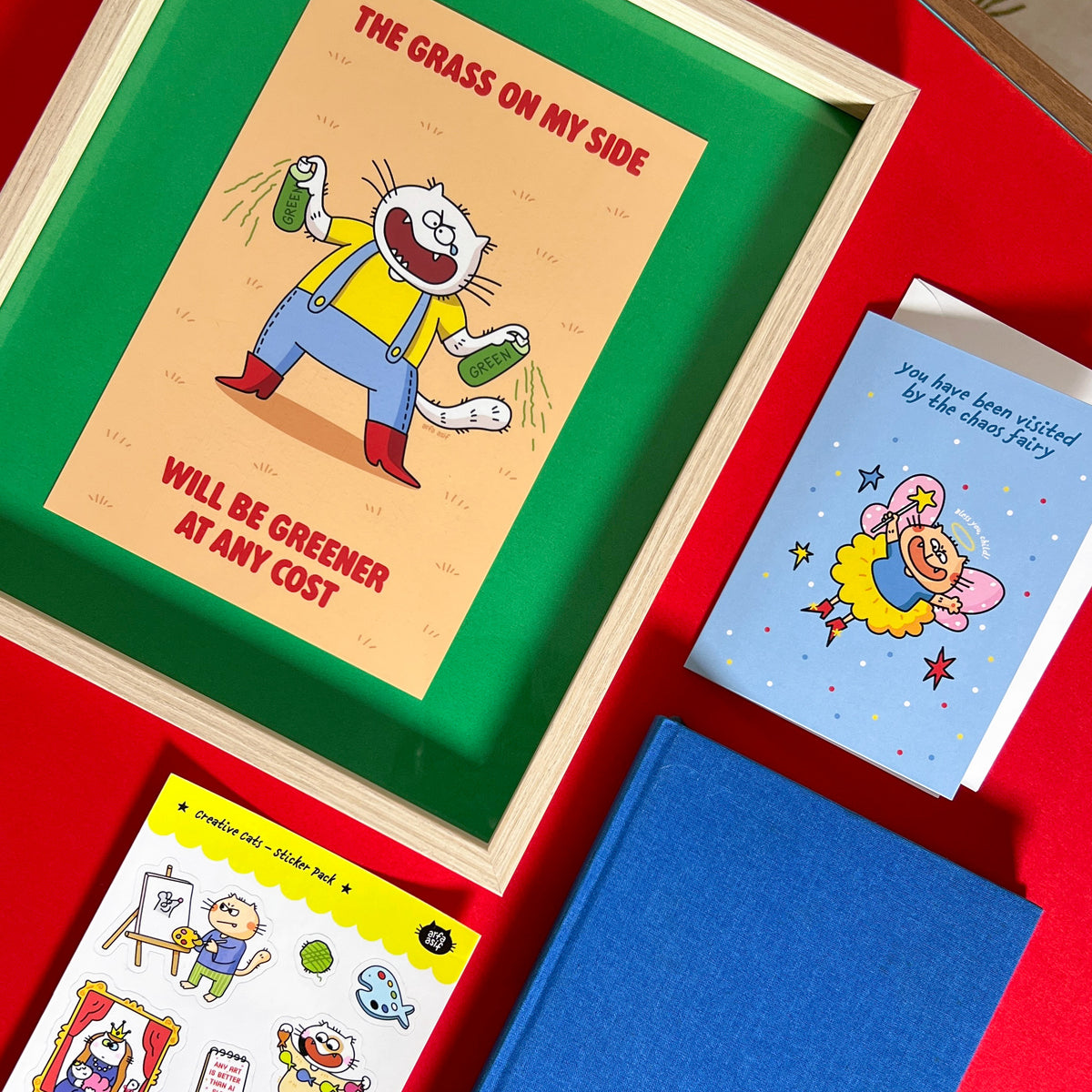 See what the artist has curated for you